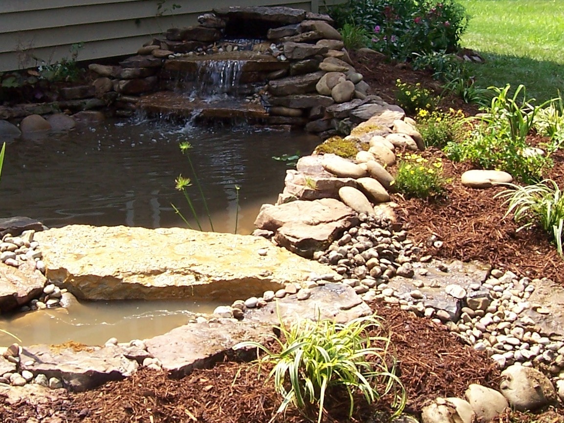Landscaping with annual flowers in St. Louis.